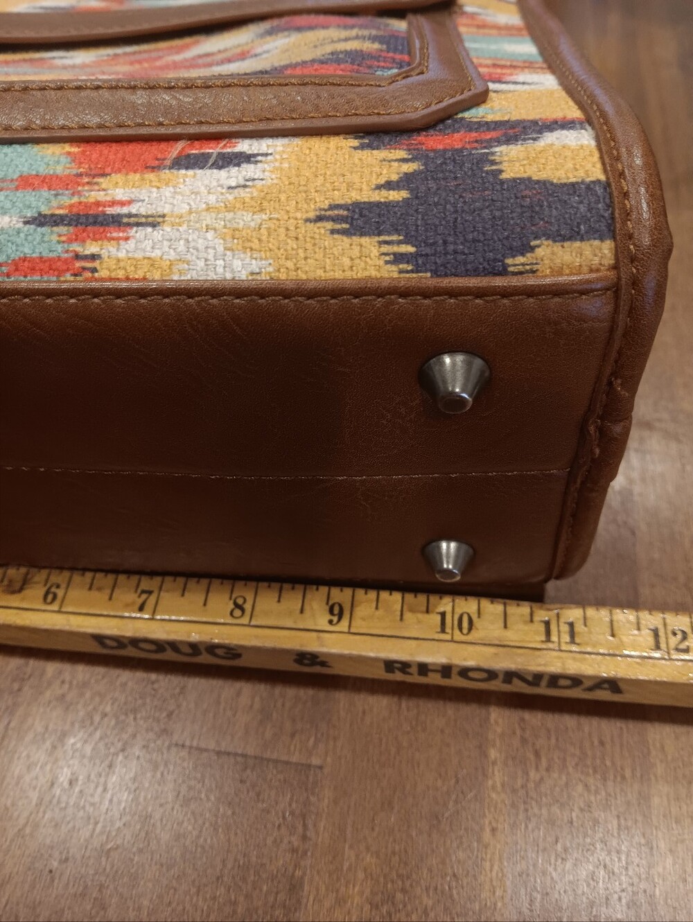 Montana West Southwestern Pattern Concealed Carry Shoulder Bag - Picture 10 of 13
